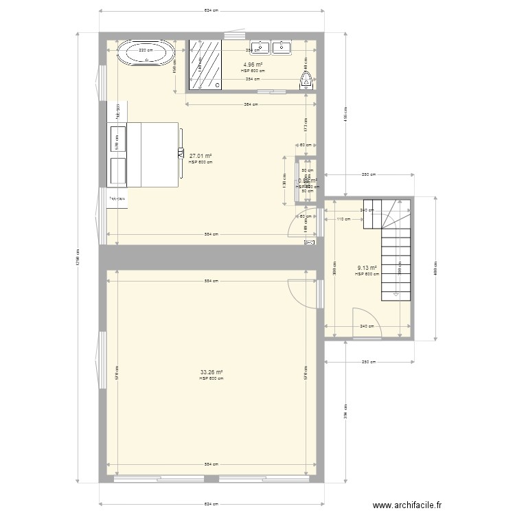 K ET N 2 k. Plan de 0 pièce et 0 m2