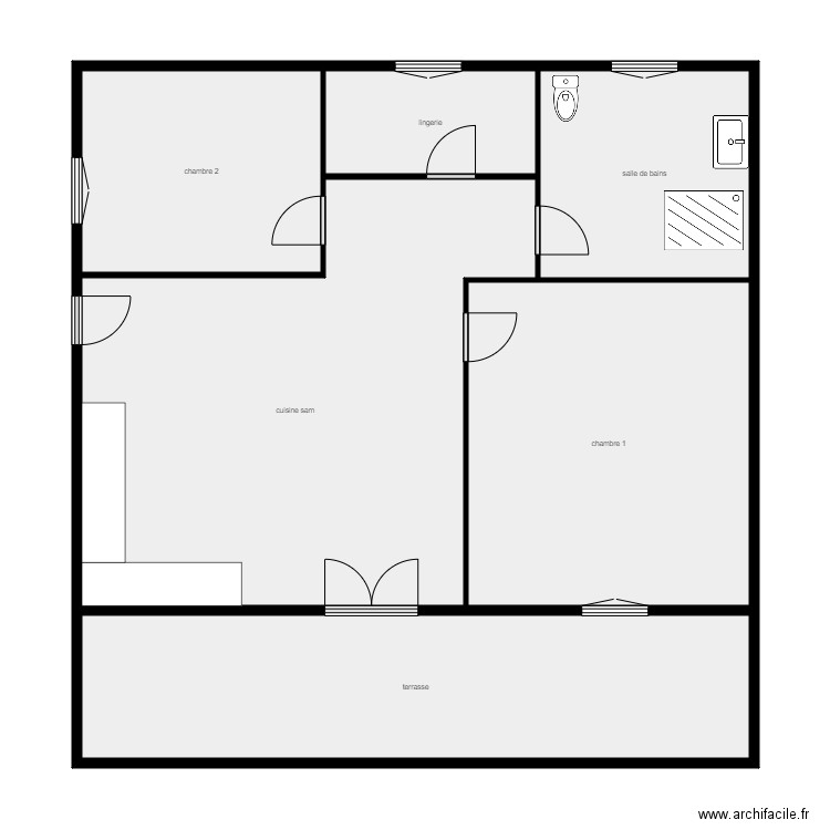 CHAMPIN. Plan de 0 pièce et 0 m2