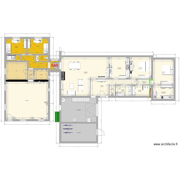 annexe branchement en attente. Plan de 0 pièce et 0 m2