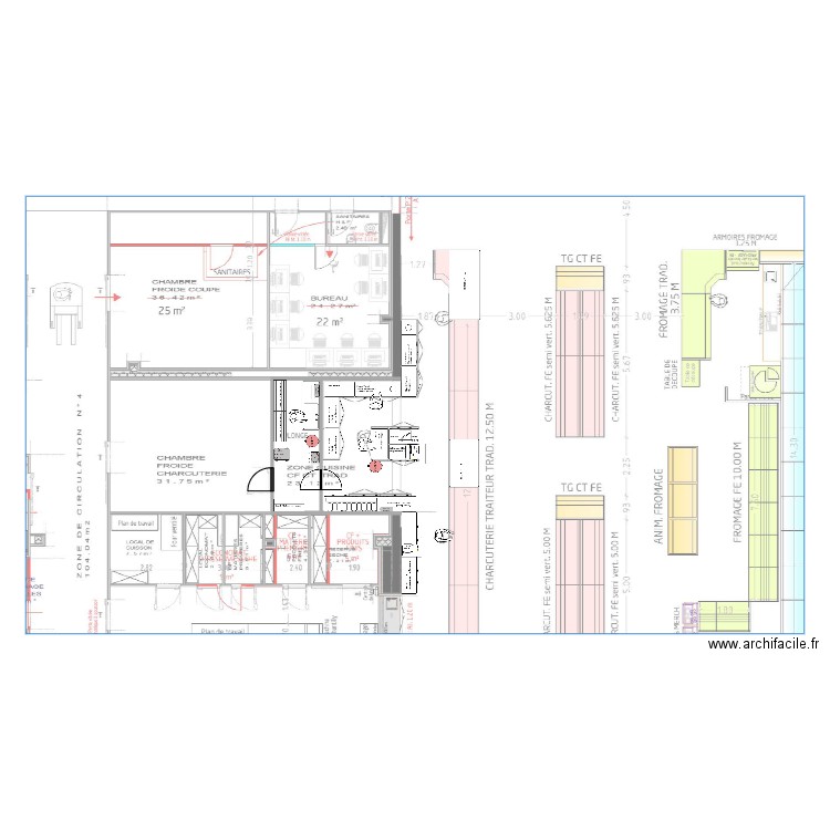 Seltz Arrière Trad V1. Plan de 0 pièce et 0 m2