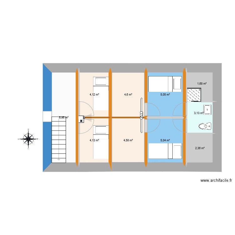 Besse réel bis. Plan de 0 pièce et 0 m2