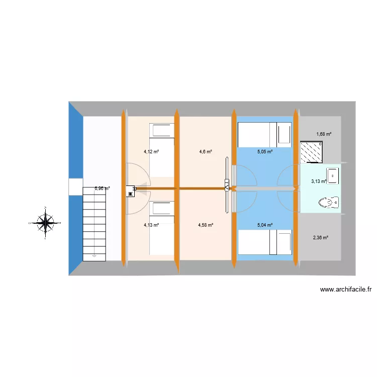 Besse r&eacute;el bis. Plan de 