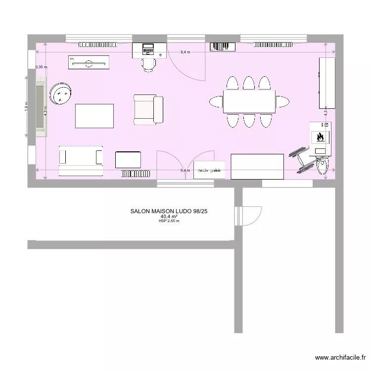 Maison Ludo Autres Plan 98. Plan de 
