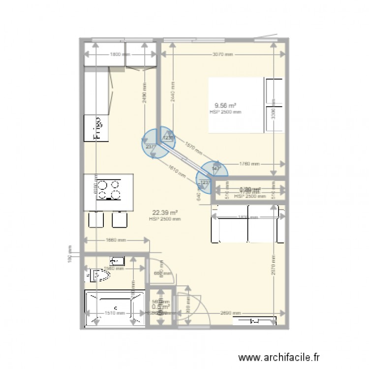 Appartement 03  Modifier 3. Plan de 0 pièce et 0 m2