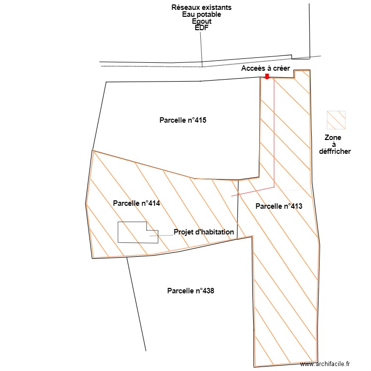 Lobello déffrichement . Plan de 0 pièce et 0 m2