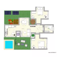 Maison hobbit int&eacute;rieur