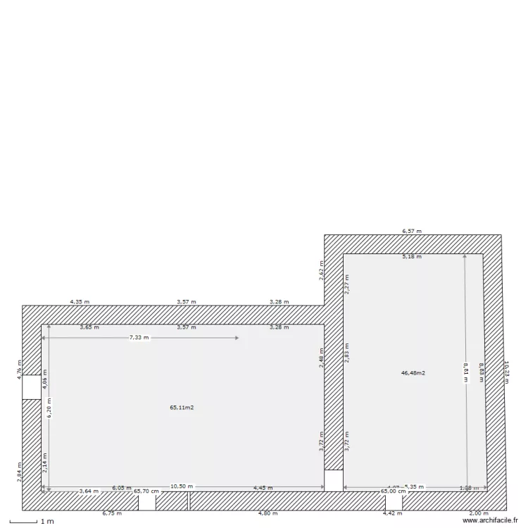 maison haut cot Avant. Plan de 
