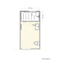 PLan apr&egrave;s travaux Poupon