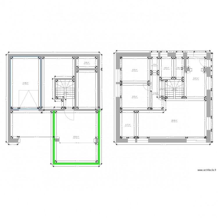 Plan. Plan de 0 pièce et 0 m2