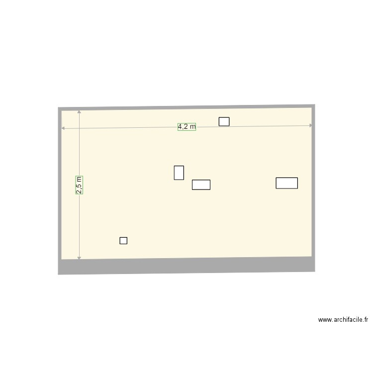 Plan Coupe Cuisine . Plan de 0 pièce et 0 m2