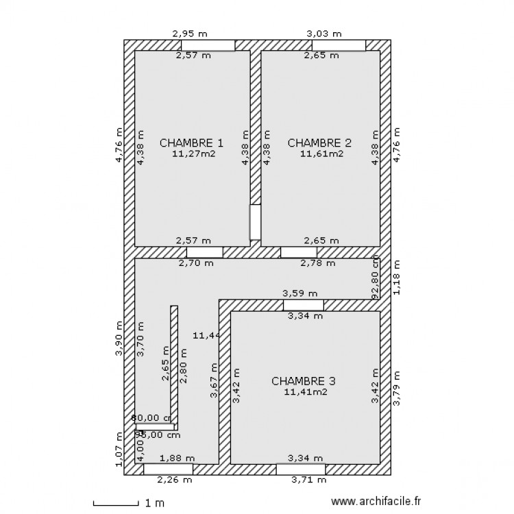 JACQMAIN_ETAGE. Plan de 0 pièce et 0 m2