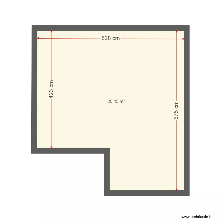 benoist terrasse arriere. Plan de 