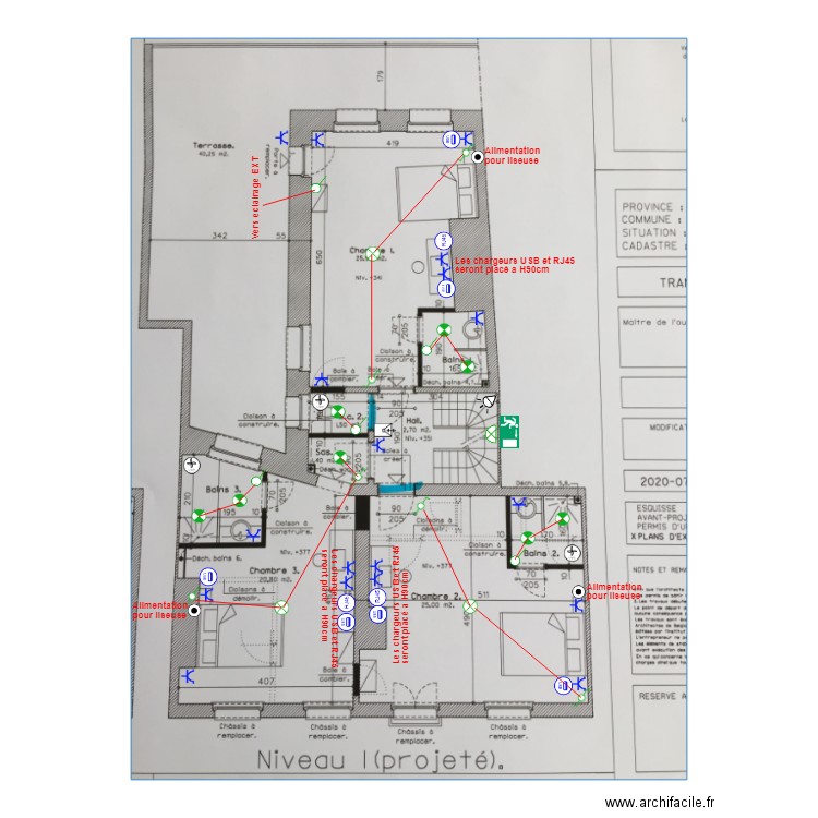 St MARTIN         ELEC R 1. Plan de 0 pièce et 0 m2