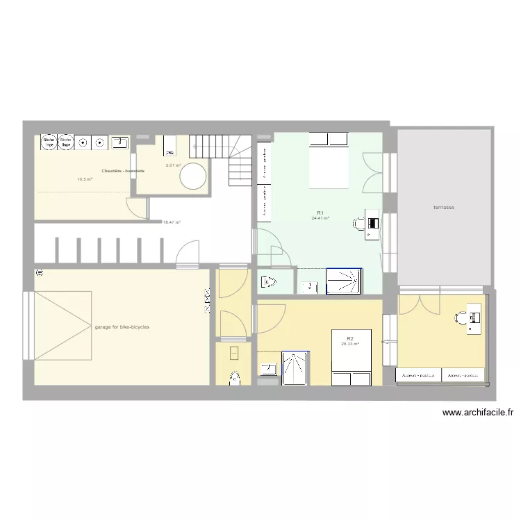 Roodebeek. Plan de 