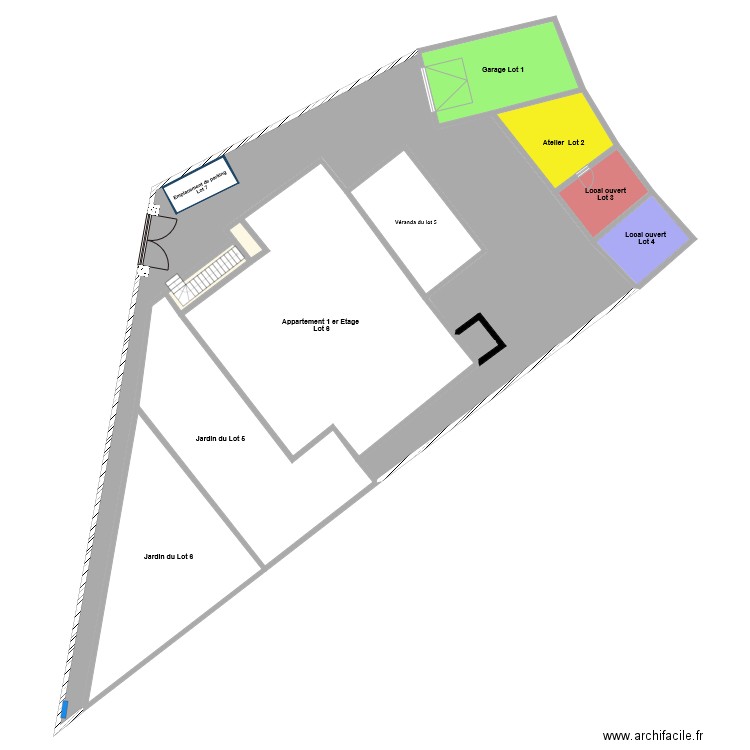 GHIGO MASSE garage atelier v2. Plan de 0 pièce et 0 m2