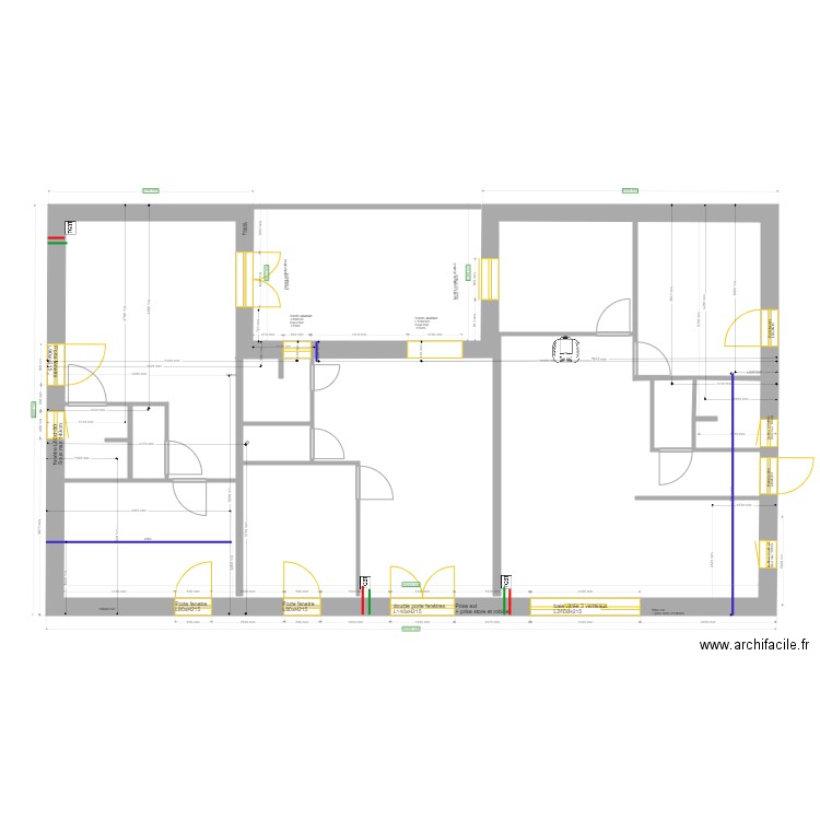 PLAN BEAUDOUIN 22mars fenetres. Plan de 0 pièce et 0 m2