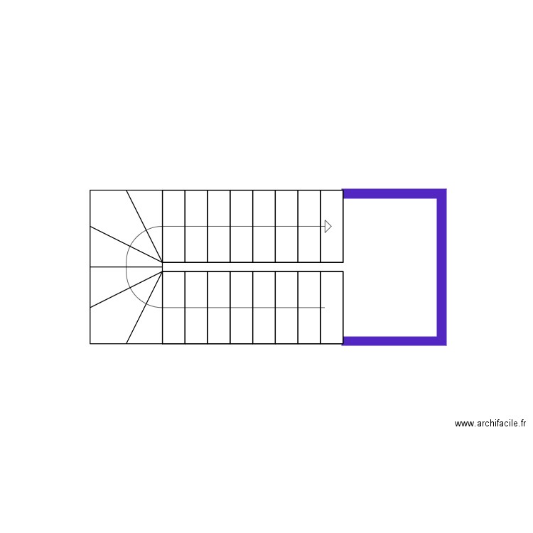 ESCALIER. Plan de 0 pièce et 0 m2