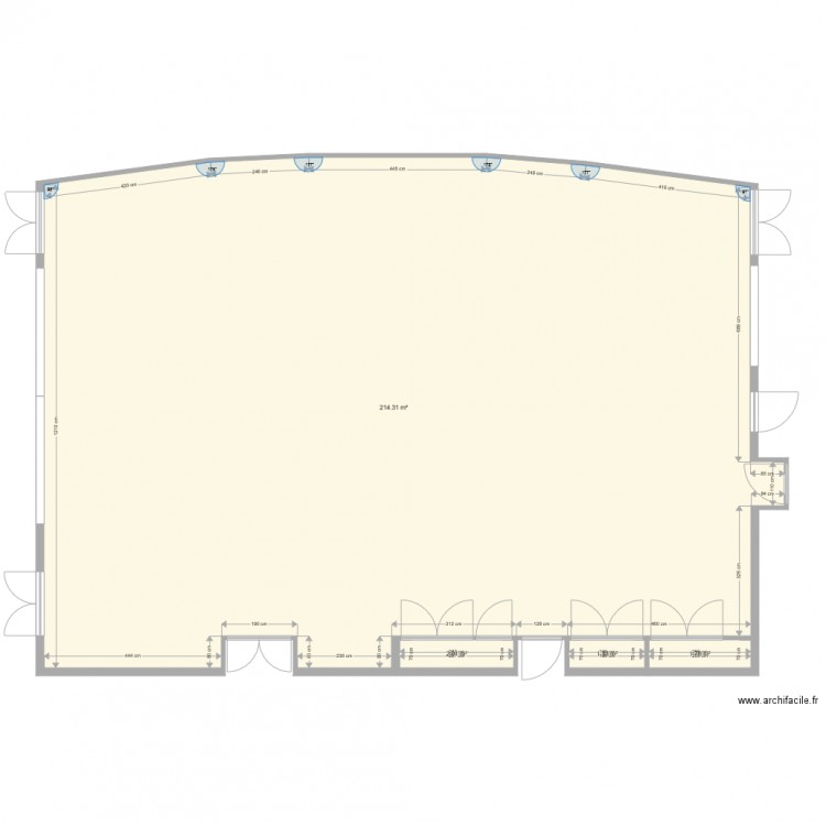 Salle des fêtes Kanfen. Plan de 0 pièce et 0 m2