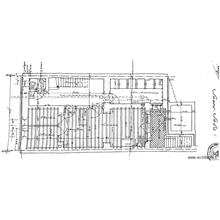 sous sol clemence zéro. Plan de 0 pièce et 0 m2