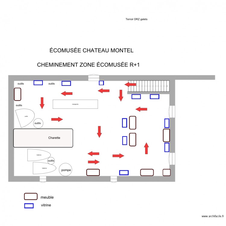 CAVEAU ERP. Plan de 0 pièce et 0 m2