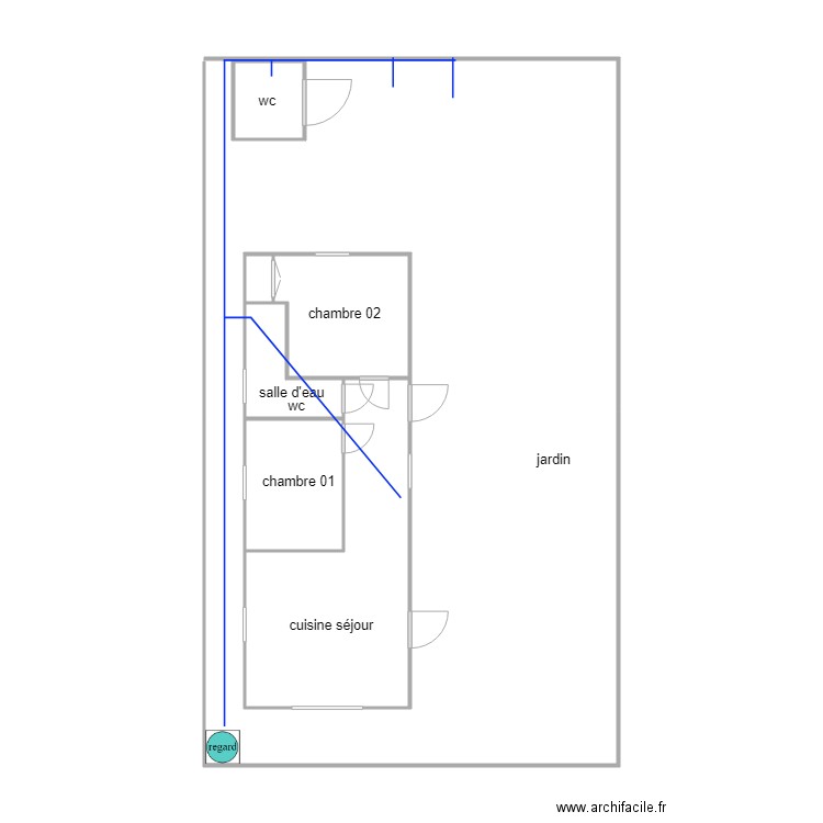 khodja ass. Plan de 0 pièce et 0 m2