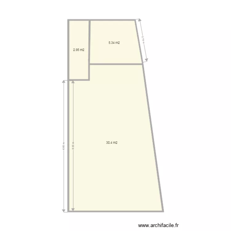 foncia pintout 1 etage. Plan de 