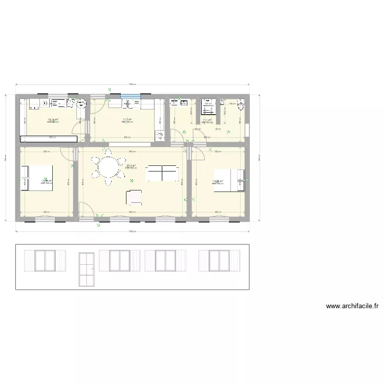 Plan 2023-26-1-001. Plan de 