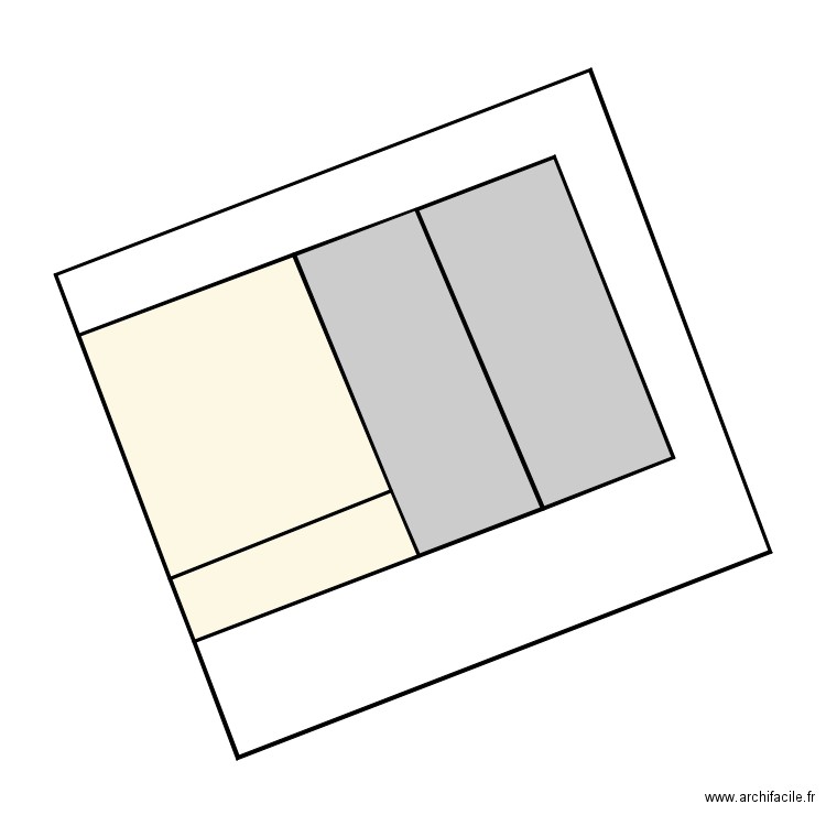 39420  2021. Plan de 5 pièces et 91 m2