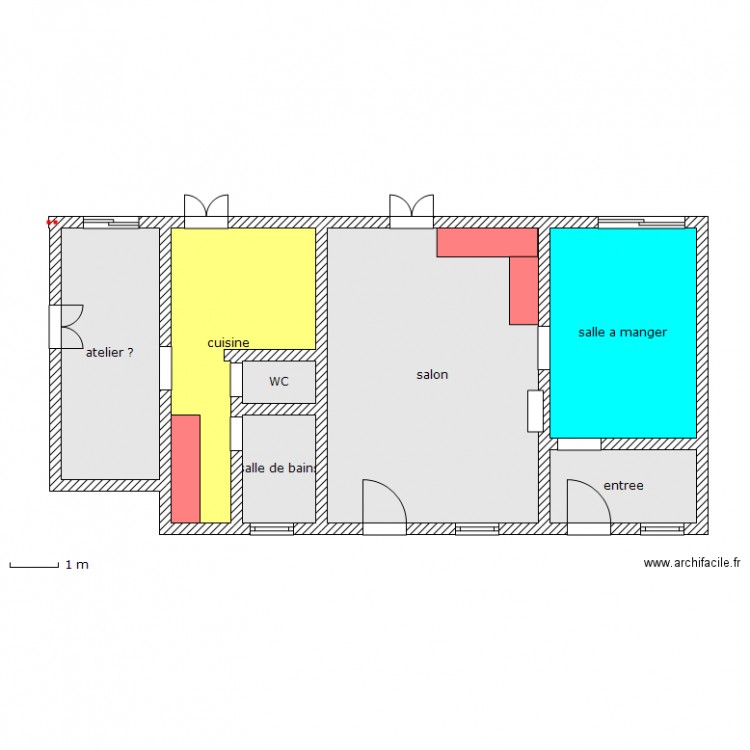 mar bas. Plan de 0 pièce et 0 m2