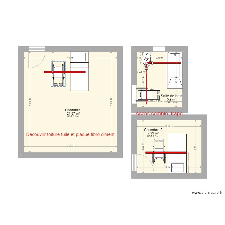 DUCASSE. Plan de 0 pièce et 0 m2