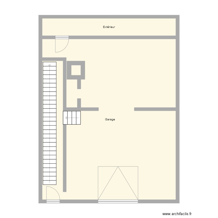 Garage LA LONDE. Plan de 0 pièce et 0 m2