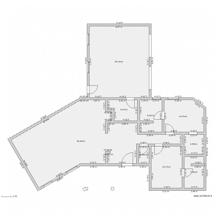 fdhdrh. Plan de 0 pièce et 0 m2