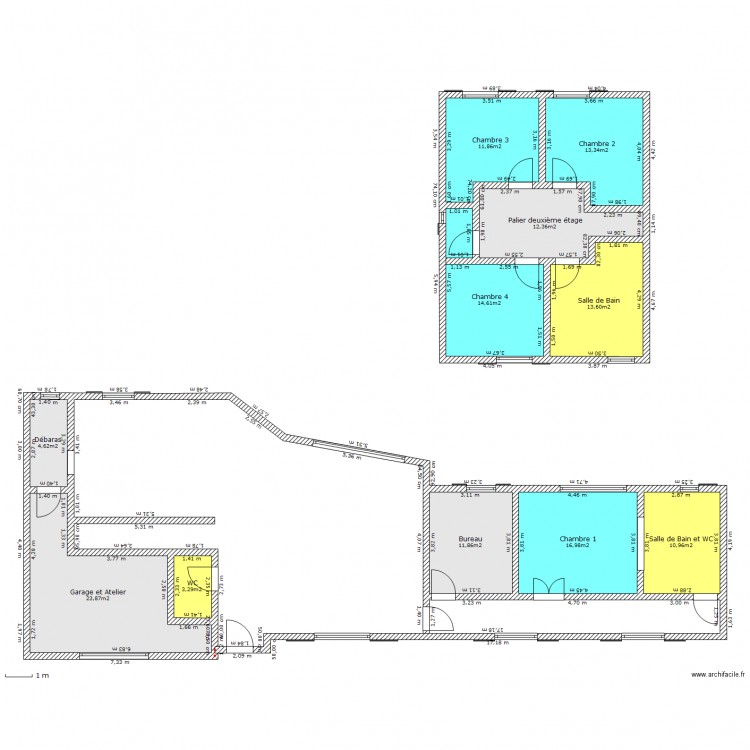 PORNIC. Plan de 0 pièce et 0 m2