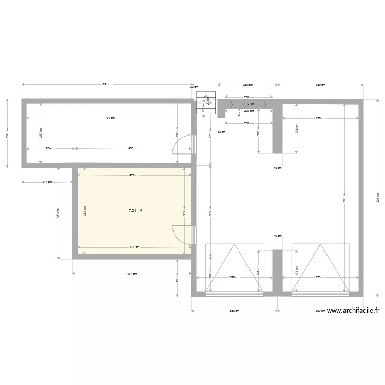 gARAGE. Plan de 