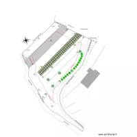Plan de masse - Terrain après construction 2