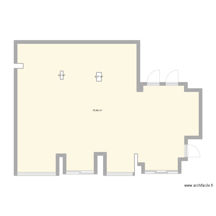 AGENCE VIERGE. Plan de 0 pièce et 0 m2