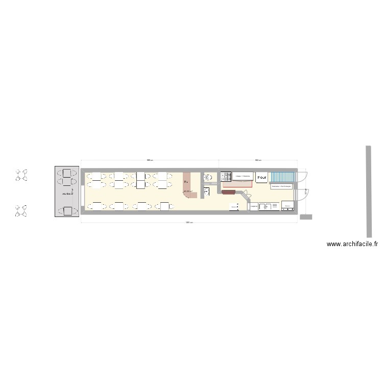Restau Demi v2.1. Plan de 0 pièce et 0 m2