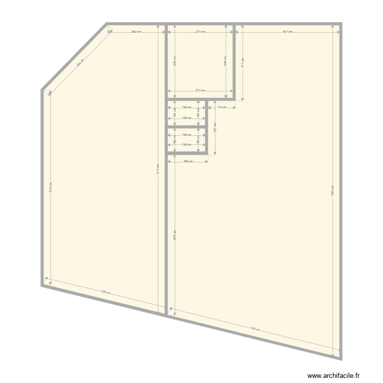 godard plaine am toit. Plan de 0 pièce et 0 m2