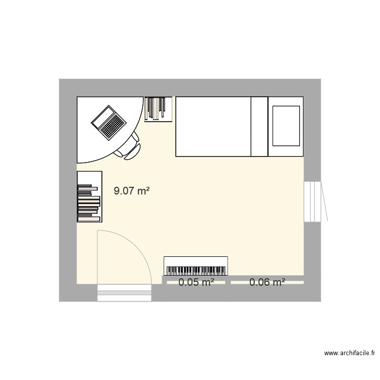 chbre Emma. Plan de 0 pièce et 0 m2