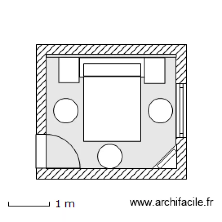 Chambre JG T3 Lit 140 X 190 V 27 Nov 11. Plan de Chambre JG T3 Lit 140 X 190 V 27 Nov 11. Plan de