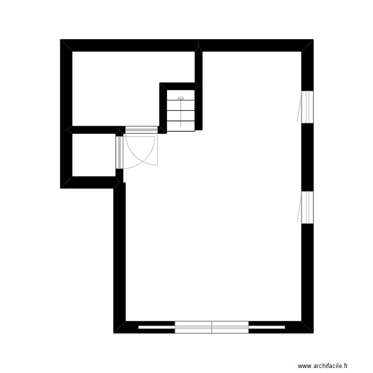 COTTENCEAU SANDRINE. Plan de 5 pièces et 51 m2