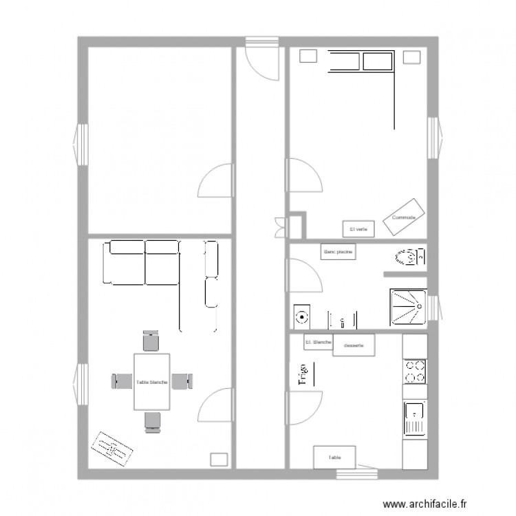 St Orens. Plan de 0 pièce et 0 m2