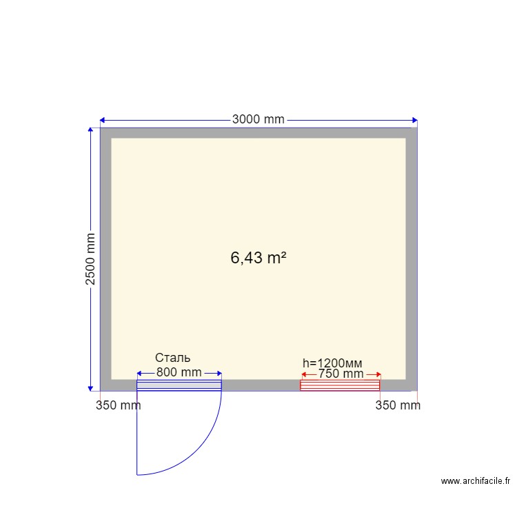 7 5. Plan de 0 pièce et 0 m2