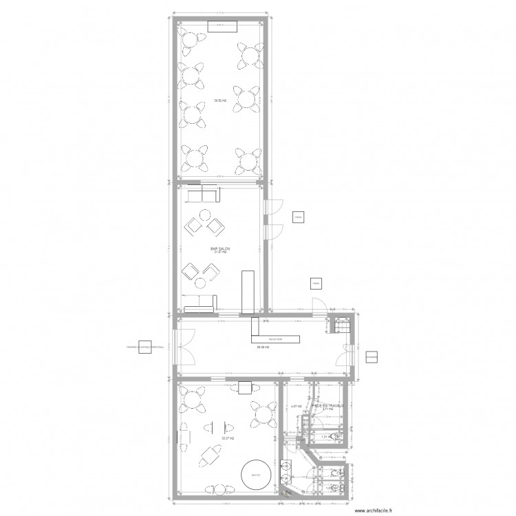 HOTEL DE L ECOLE PONTLEVOY. Plan de 0 pièce et 0 m2