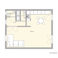 Sans mur maison