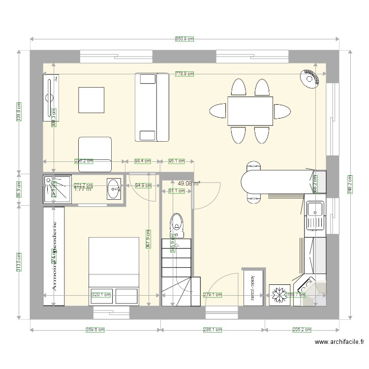 blm B 25. Plan de 0 pièce et 0 m2