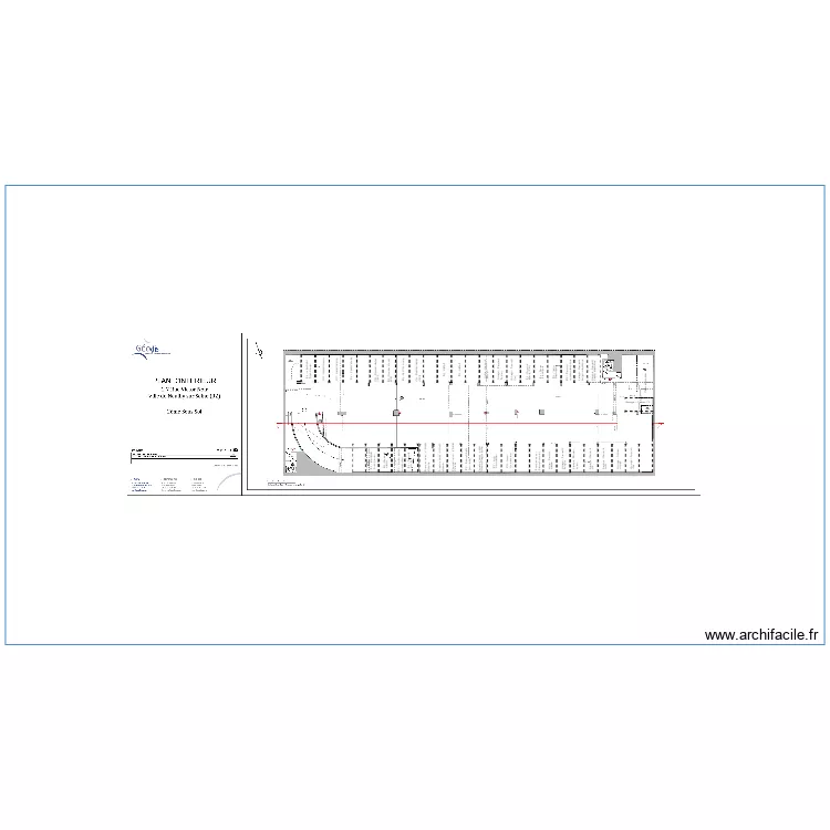 parking victor Noir. Plan de 