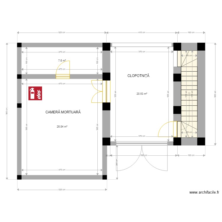 Skit. Plan de 0 pièce et 0 m2