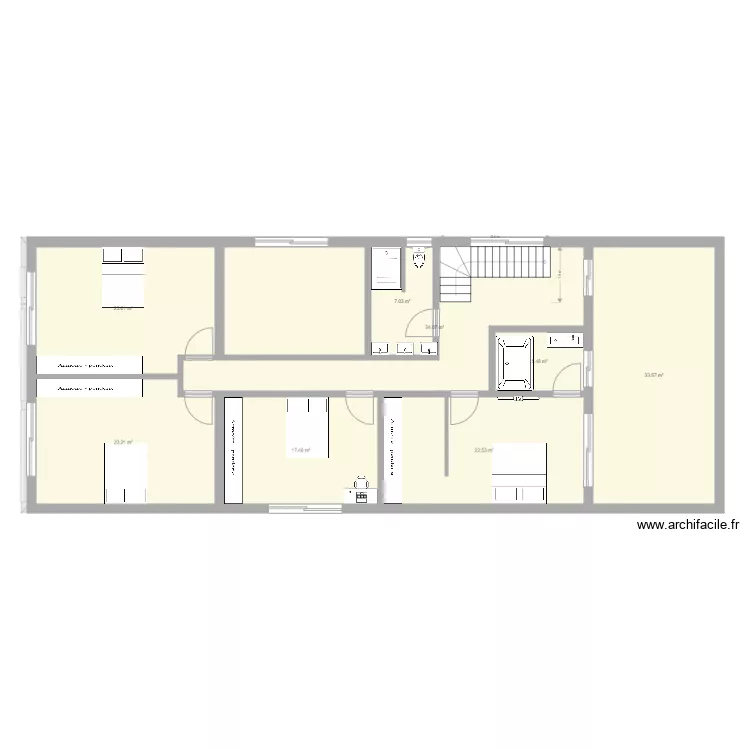 plan 9x12  area. Plan de 