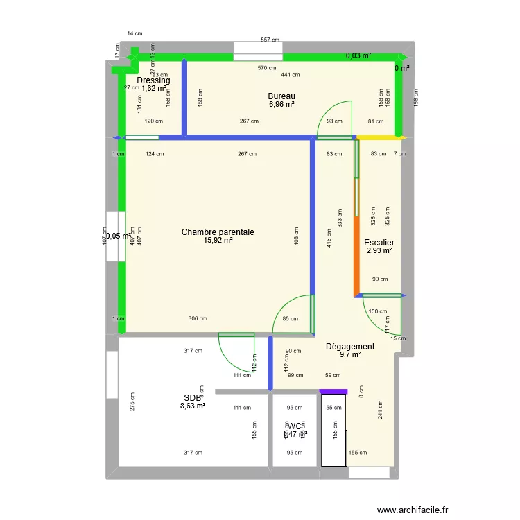 P&eacute;tr&eacute; - Projet. Plan de 